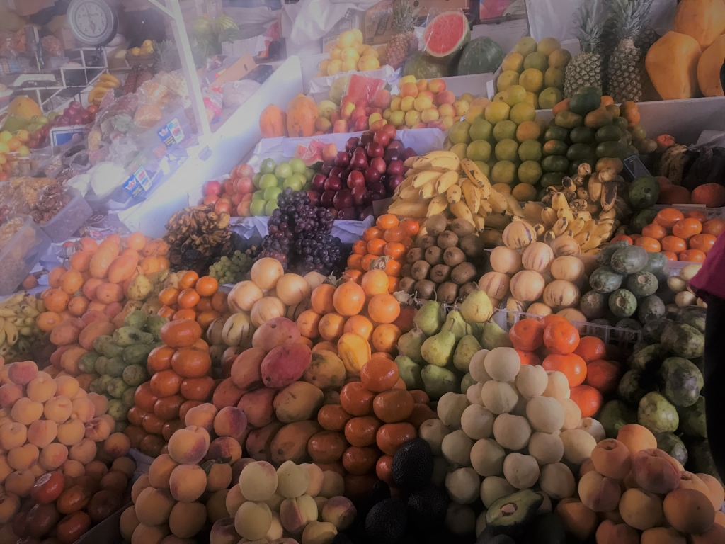 Sights and smells at a local Mercado