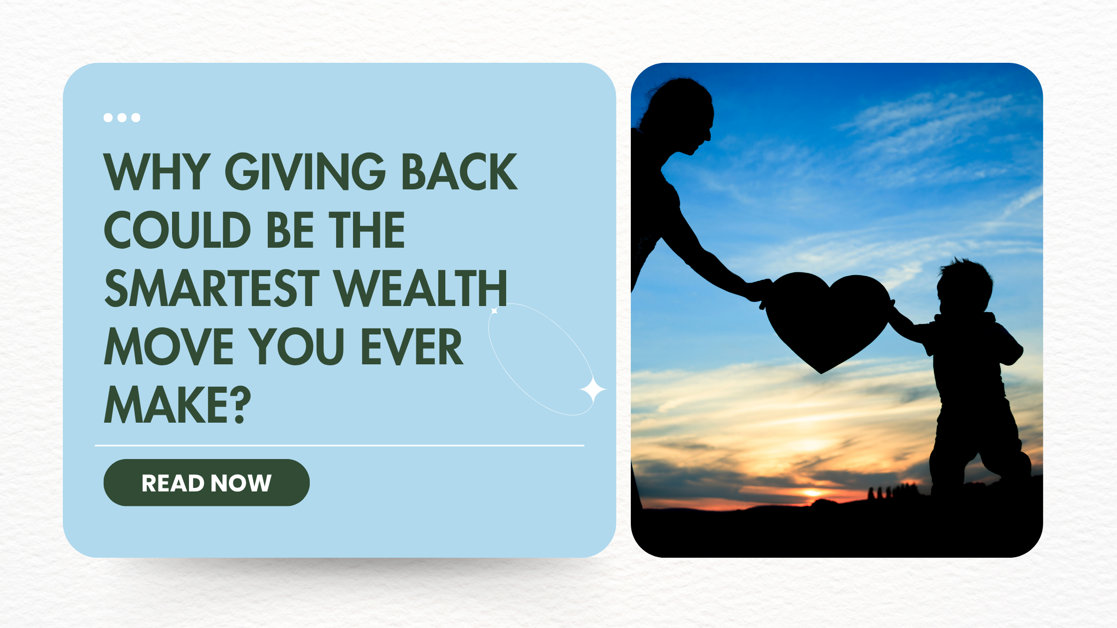 Why Giving Back Could Be the Smartest Wealth Move You Ever Make?